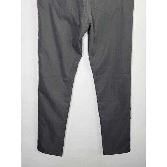 J. Crew Flex Slim-Fit Straight Leg Five-Pocket Tech Pants Metropolis 33 x 34 NWT - Picture 10 of 10
